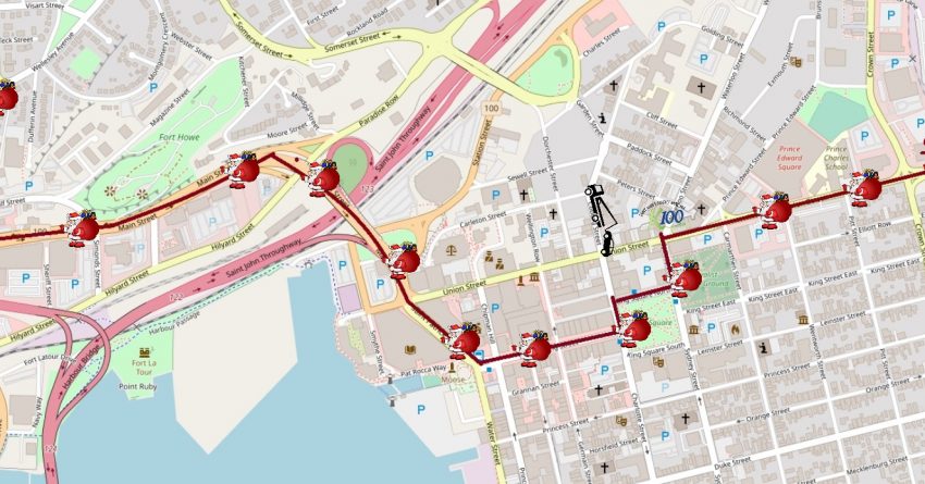 Santa Claus Parade Route - Blog - K100